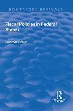 Fiscal Policies in Federal States