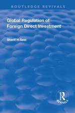 Global Regulation of Foreign Direct Investment