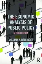 The Economic Analysis of Public Policy