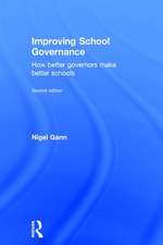 Improving School Governance: How better governors make better schools