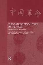 The Chinese Revolution in the 1920s: Between Triumph and Disaster