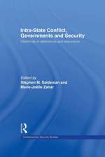 Intra-State Conflict, Governments and Security: Dilemmas of Deterrence and Assurance