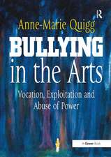 Bullying in the Arts: Vocation, Exploitation and Abuse of Power