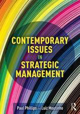 Contemporary Issues in Strategic Management