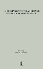 Modeling Structural Change in the U.S. Textile Industry