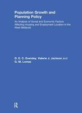 Population Growth and Planning Policy