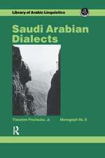 Saudi Arabian Dialects