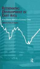 Rethinking Development in East Asia: From Illusory Miracle to Economic Crisis