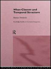 When-Clauses and Temporal Structure