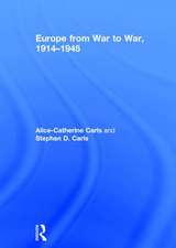 Europe from War to War, 1914-1945