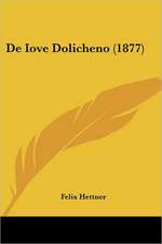 De Iove Dolicheno (1877)