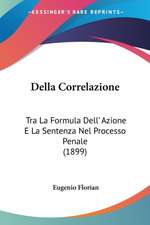 Della Correlazione