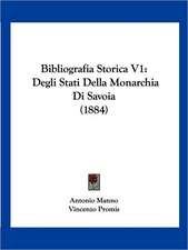 Bibliografia Storica V1