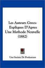 Les Auteurs Grecs