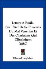 Lettres A Emile