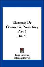 Elements De Geometrie Projective, Part 1 (1875)