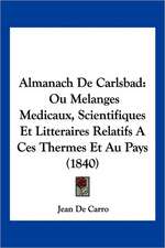 Almanach De Carlsbad