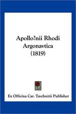 Apollonii Rhodi Argonavtica (1819)