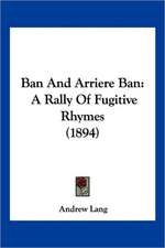 Ban And Arriere Ban