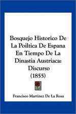 Bosquejo Historico De La Poiltica De Espana En Tiempo De La Dinastia Austriaca