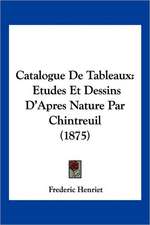 Catalogue De Tableaux