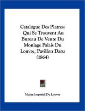 Catalogue Des Platres