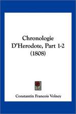 Chronologie D'Herodote, Part 1-2 (1808)