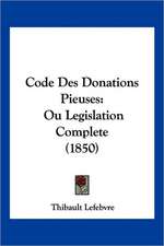 Code Des Donations Pieuses