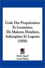 Code Des Proprietaires Et Locataires