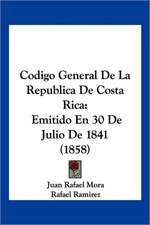 Codigo General De La Republica De Costa Rica