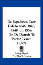 De Expeditien Naar Dali In 1846, 1848, 1849, En 1868