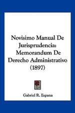 Novisimo Manual De Jurisprudencia