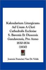 Kalendarium Liturgicum