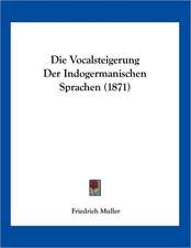 Die Vocalsteigerung Der Indogermanischen Sprachen (1871)