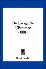 Du Lavage De L'Estomac (1881)