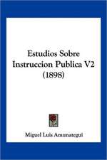 Estudios Sobre Instruccion Publica V2 (1898)