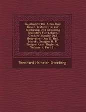 Geschichte Des Alten Und Neuen Testaments: Zur Belehrung Und Erbauung Besonders Für Lehrer, Größere Schüler Und Hausväter: Aus D. Heil. Schrift Gezoge