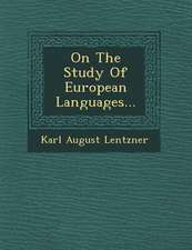 On the Study of European Languages...