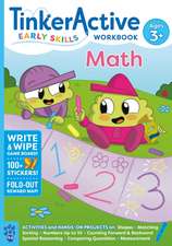 Tinkeractive Early Skills Math Workbook Ages 3+