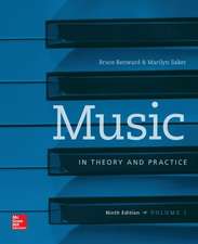 Music in Theory and Practice, Volume 1 [With Workbook]