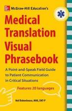 McGraw-Hill's Medical Translation Visual Phrasebook