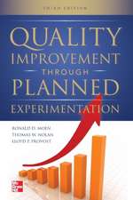 Quality Improvement Through Planned Experimentation 3e (Pb)