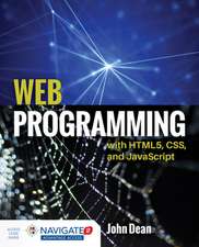 Web Programming with Html5, CSS, and JavaScript