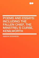 Poems and Essays