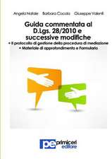 Guida Commentata Al Decreto Legislativo 28/2010 E Successive Modifiche