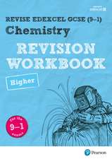 Pearson REVISE Edexcel GCSE Chemistry (Higher) Revision Workbook - for 2025 and 2026 exams