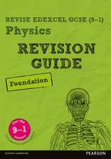 Pearson REVISE Edexcel GCSE Physics (Foundation) Revision Guide incl. online revision and quizzes - for 2026, 2027 exams