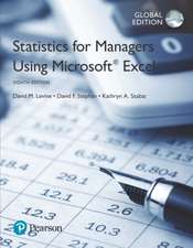 Statistics for Managers Using Microsoft Excel, Global Edition