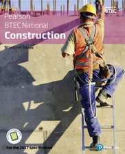 BTEC Nationals Construction Student Book + Activebook