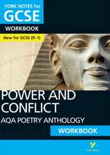 AQA Poetry Anthology - Power and Conflict: York Notes for GCSE Workbook: catch up, test your knowledge and feel ready for 2025 and 2026 assessments and exams